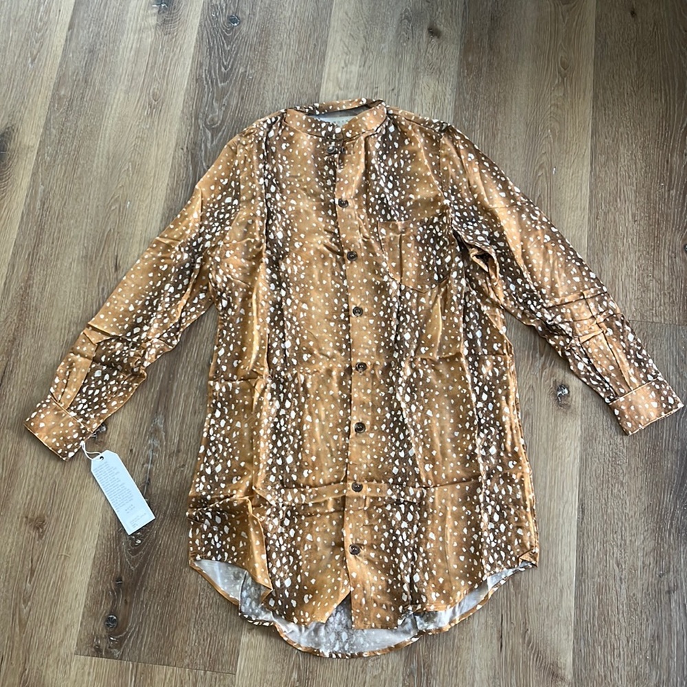 Boys+Arrows Bambi Button Down Dress